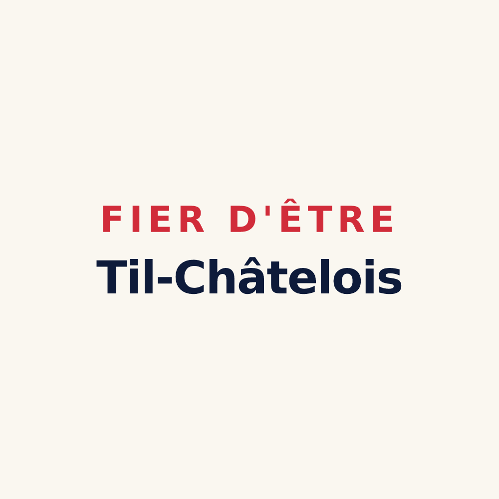 Tasse « Fier d'être Til-Châtelois » — design pour Til-Châtel