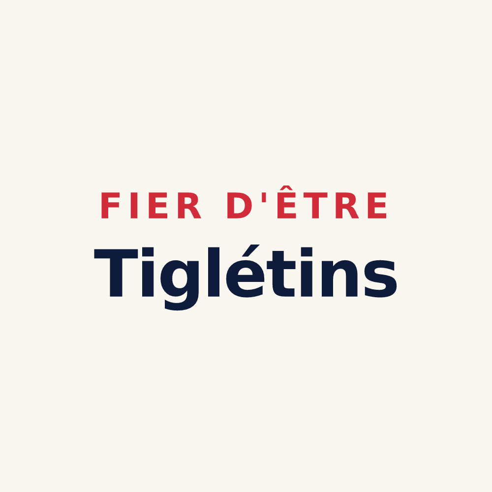 Tasse « Fier d'être Tiglétins » — design pour Tillay-le-Péneux