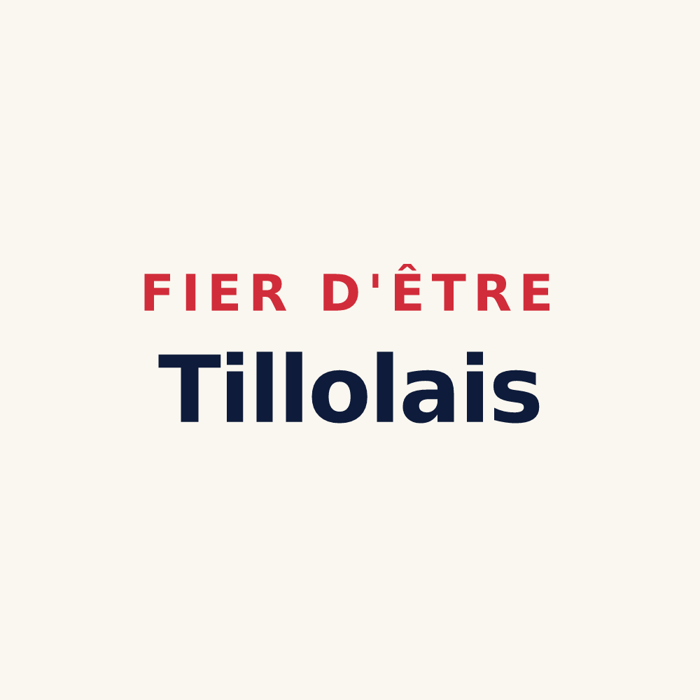Tasse « Fier d'être Tillolais » — design pour Tilleul-Dame-Agnès