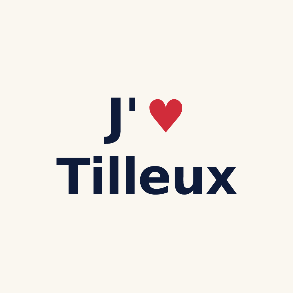 Tasse personnalisée Tilleux — design J'aime Tilleux