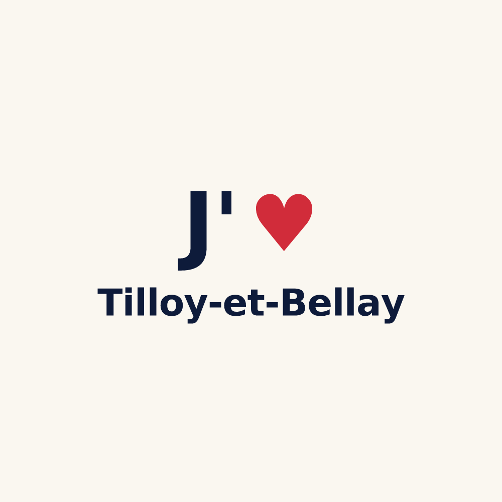 Tasse personnalisée Tilloy-et-Bellay — design J'aime Tilloy-et-Bellay