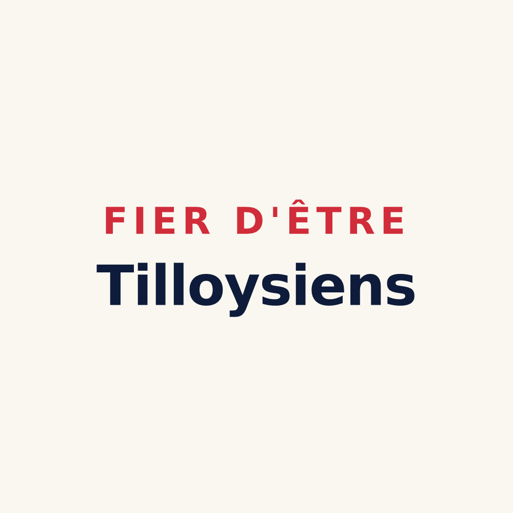 Tasse « Fier d'être Tilloysiens » — design pour Tilloy-lès-Mofflaines
