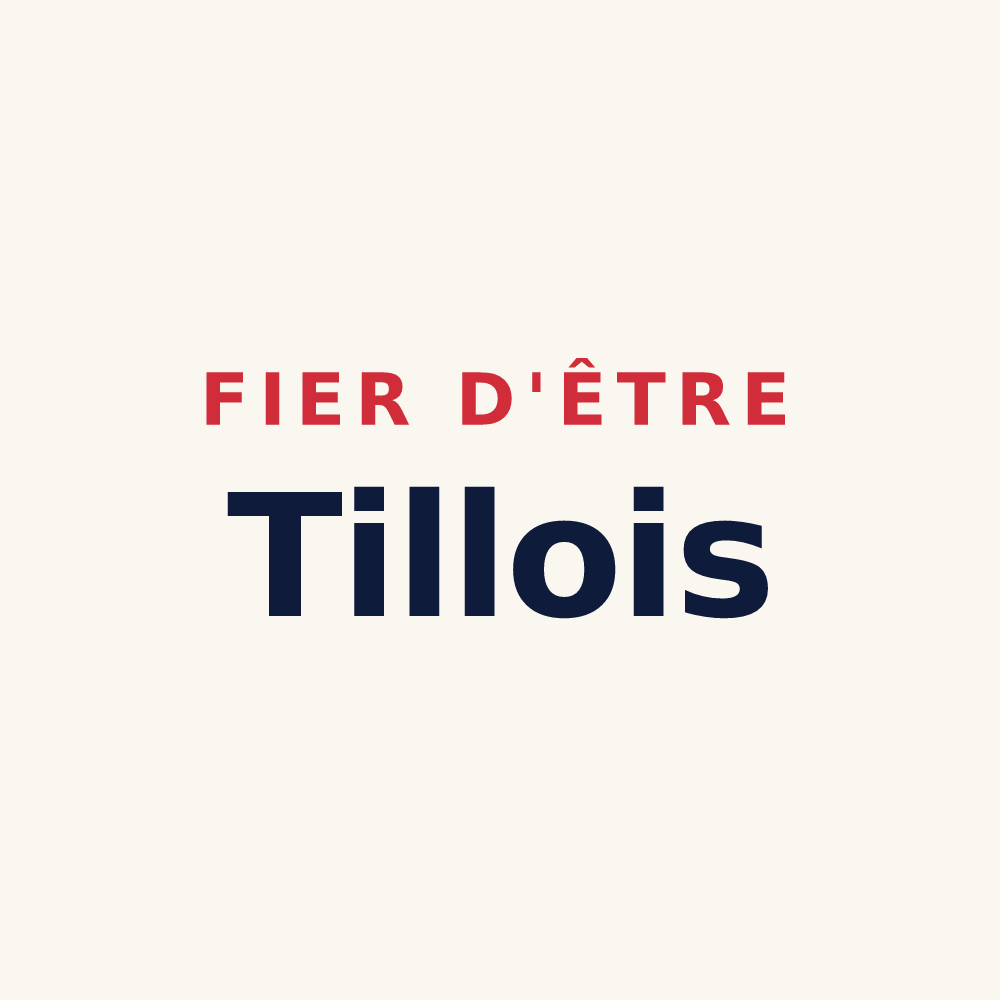 Tasse « Fier d'être Tillois » — design pour Tilly-sur-Seulles