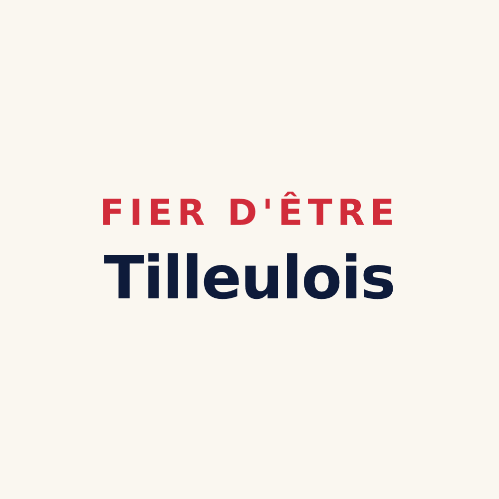 Tasse « Fier d'être Tilleulois » — design pour Tilly