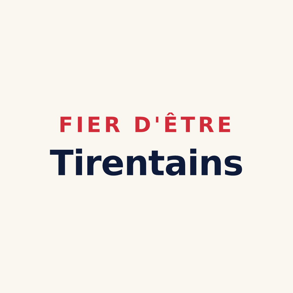 Tasse « Fier d'être Tirentains » — design pour Tirent-Pontéjac