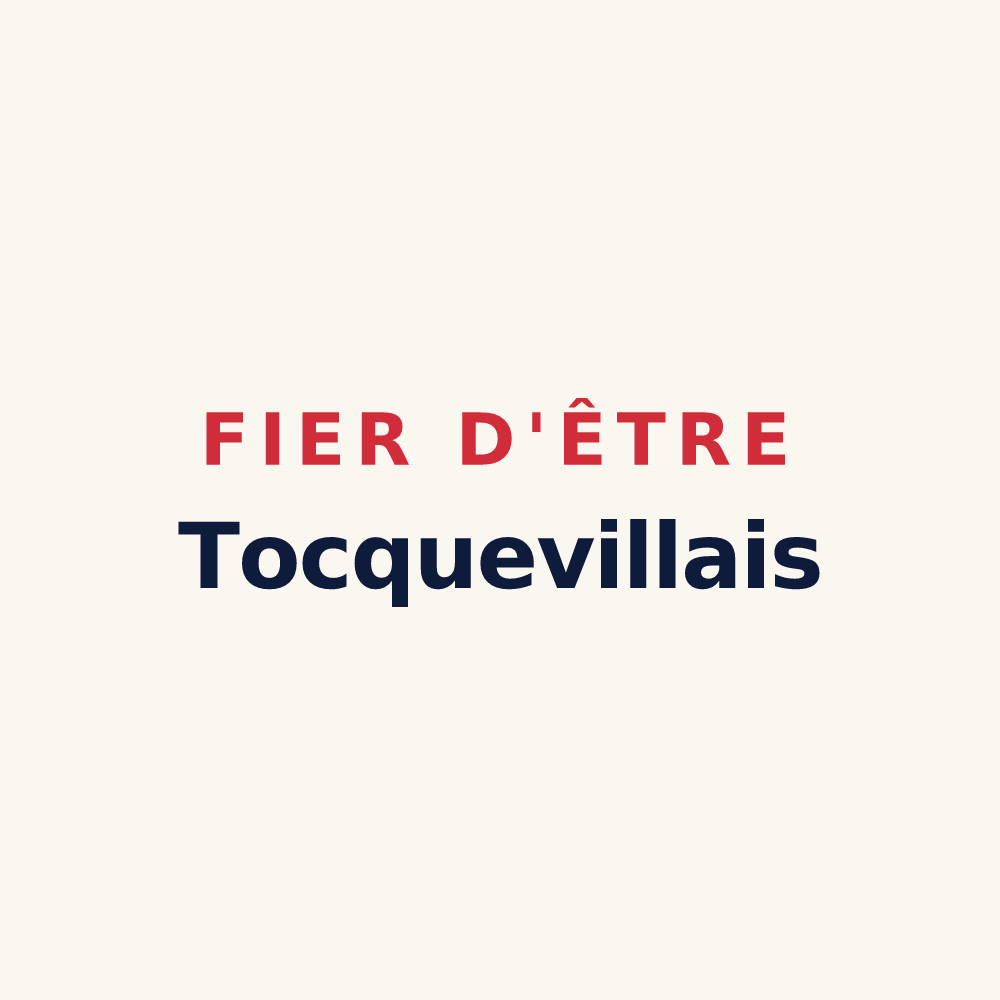 Tasse « Fier d'être Tocquevillais » — design pour Tocqueville-en-Caux