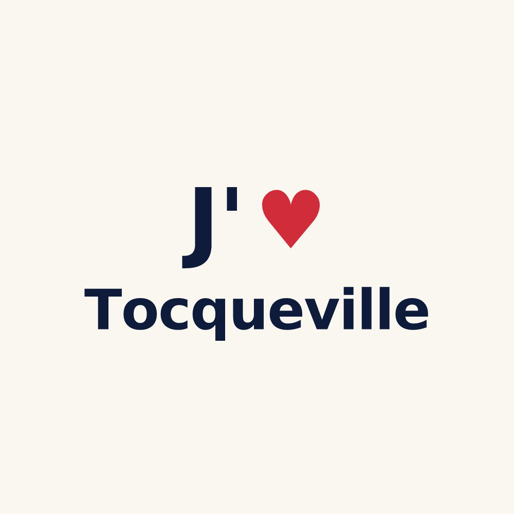 Tasse personnalisée Tocqueville — design J'aime Tocqueville