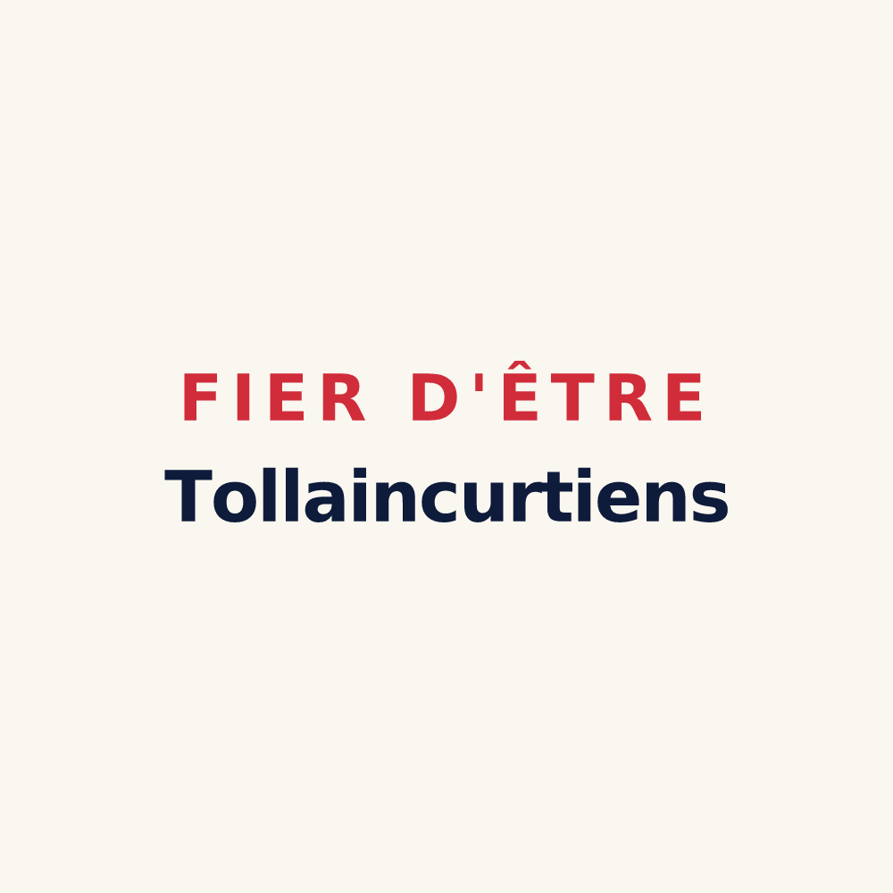 Tasse « Fier d'être Tollaincurtiens » — design pour Tollaincourt