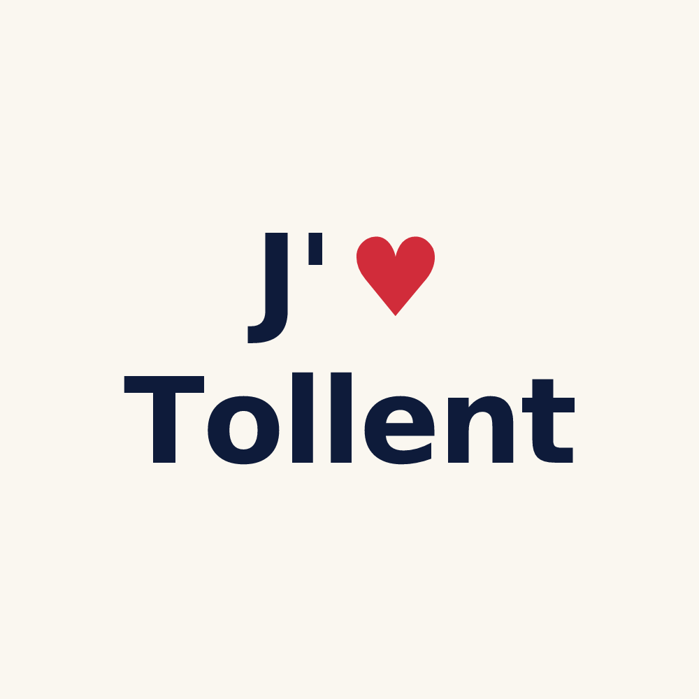 Tasse personnalisée Tollent — design J'aime Tollent