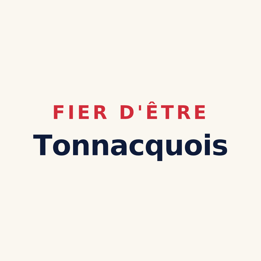 Tasse « Fier d'être Tonnacquois » — design pour Tonnay-Charente