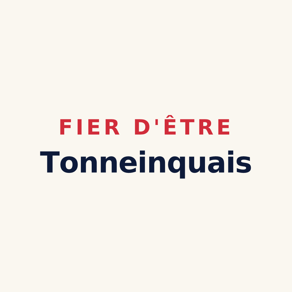 Tasse « Fier d'être Tonneinquais » — design pour Tonneins