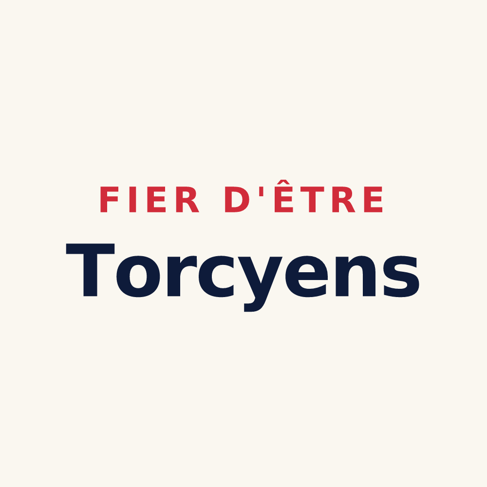 Tasse « Fier d'être Torcyens » — design pour Torcy