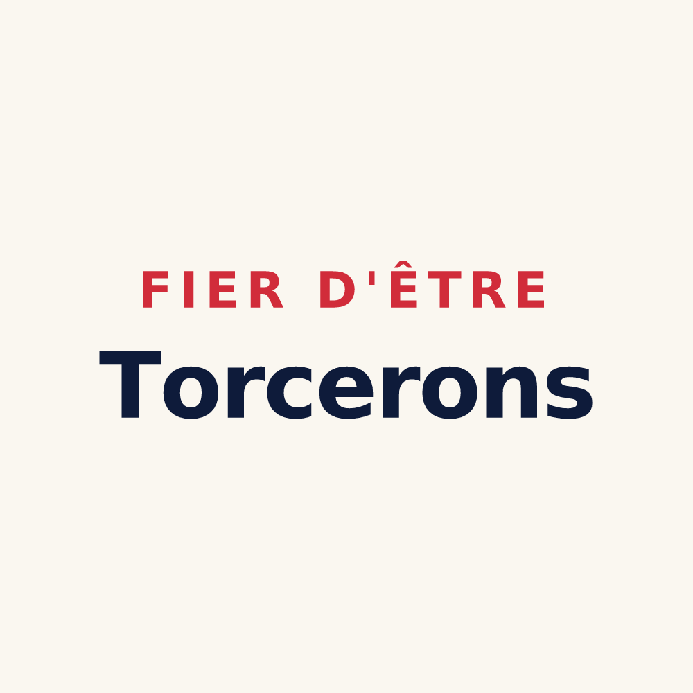 Tasse « Fier d'être Torcerons » — design pour Torcy-le-Petit