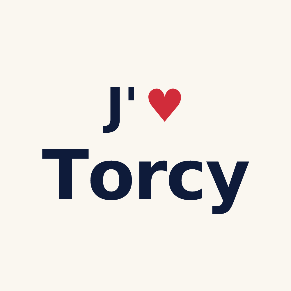 Tasse personnalisée Torcy — design J'aime Torcy