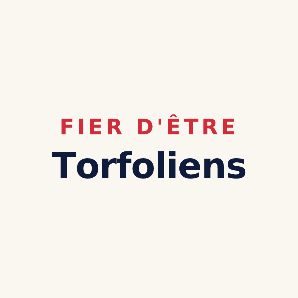 Tasse « Fier d'être Torfoliens » — design pour Torfou