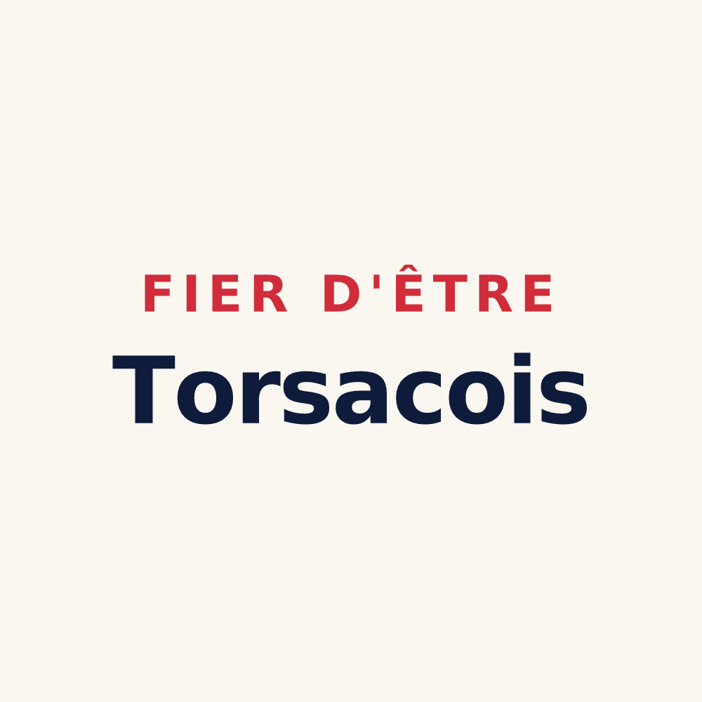 Tasse « Fier d'être Torsacois » — design pour Torsac