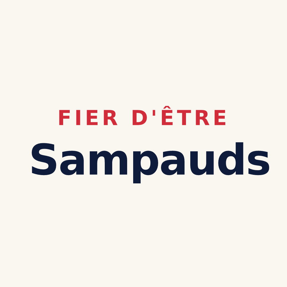 Tasse « Fier d'être Sampauds » — design pour Tortebesse