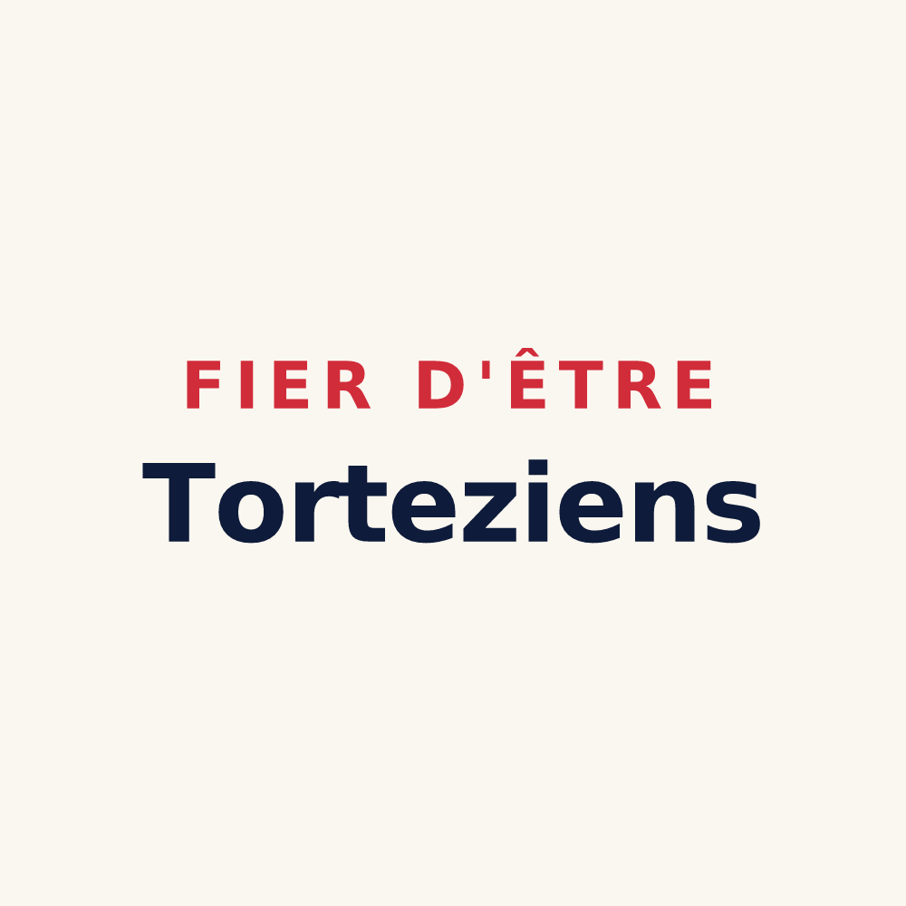 Tasse « Fier d'être Torteziens » — design pour Tortezais