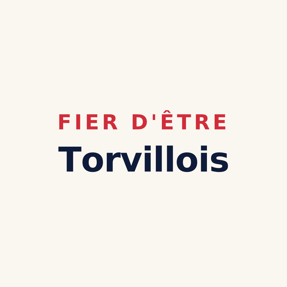 Tasse « Fier d'être Torvillois » — design pour Torvilliers