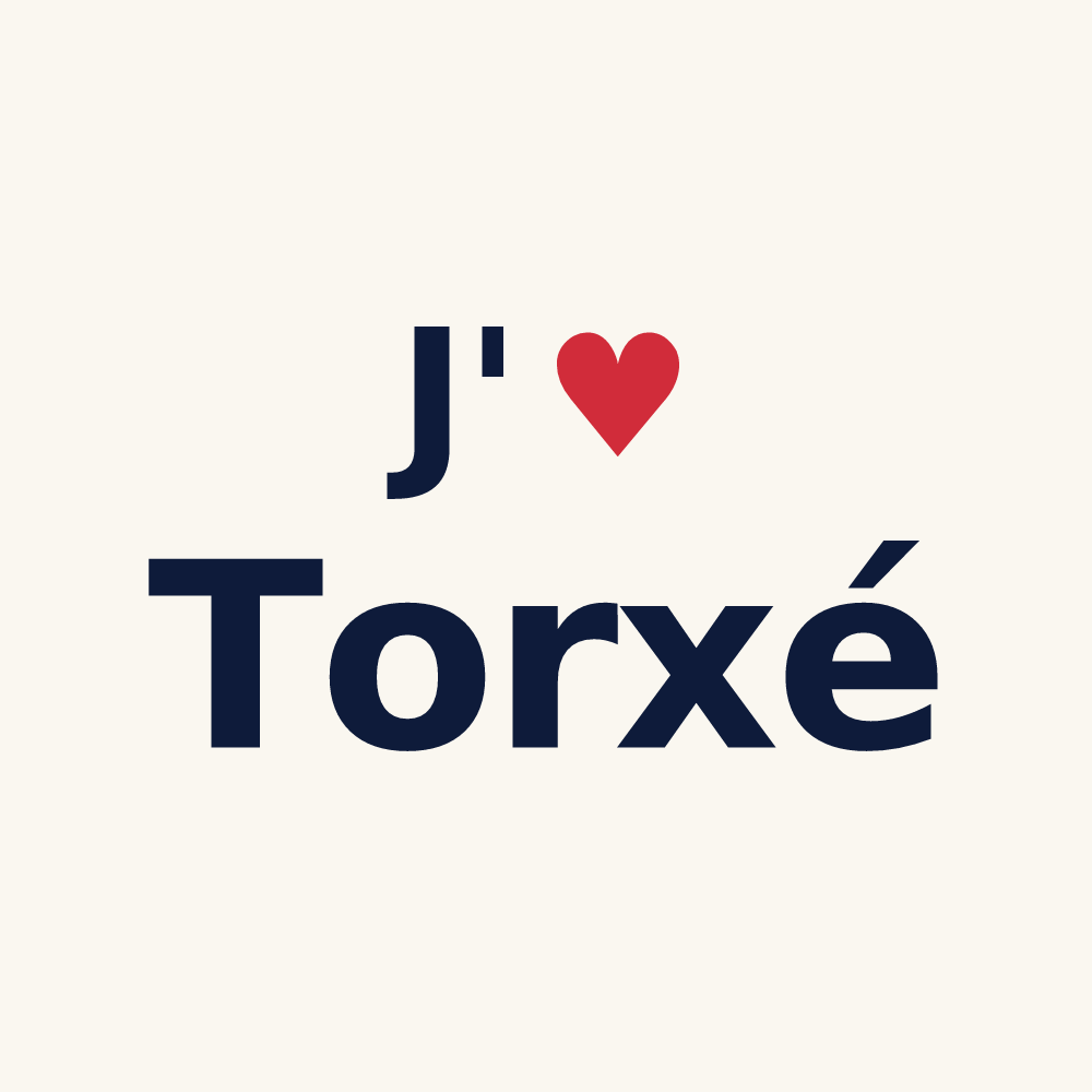 Tasse personnalisée Torxé — design J'aime Torxé