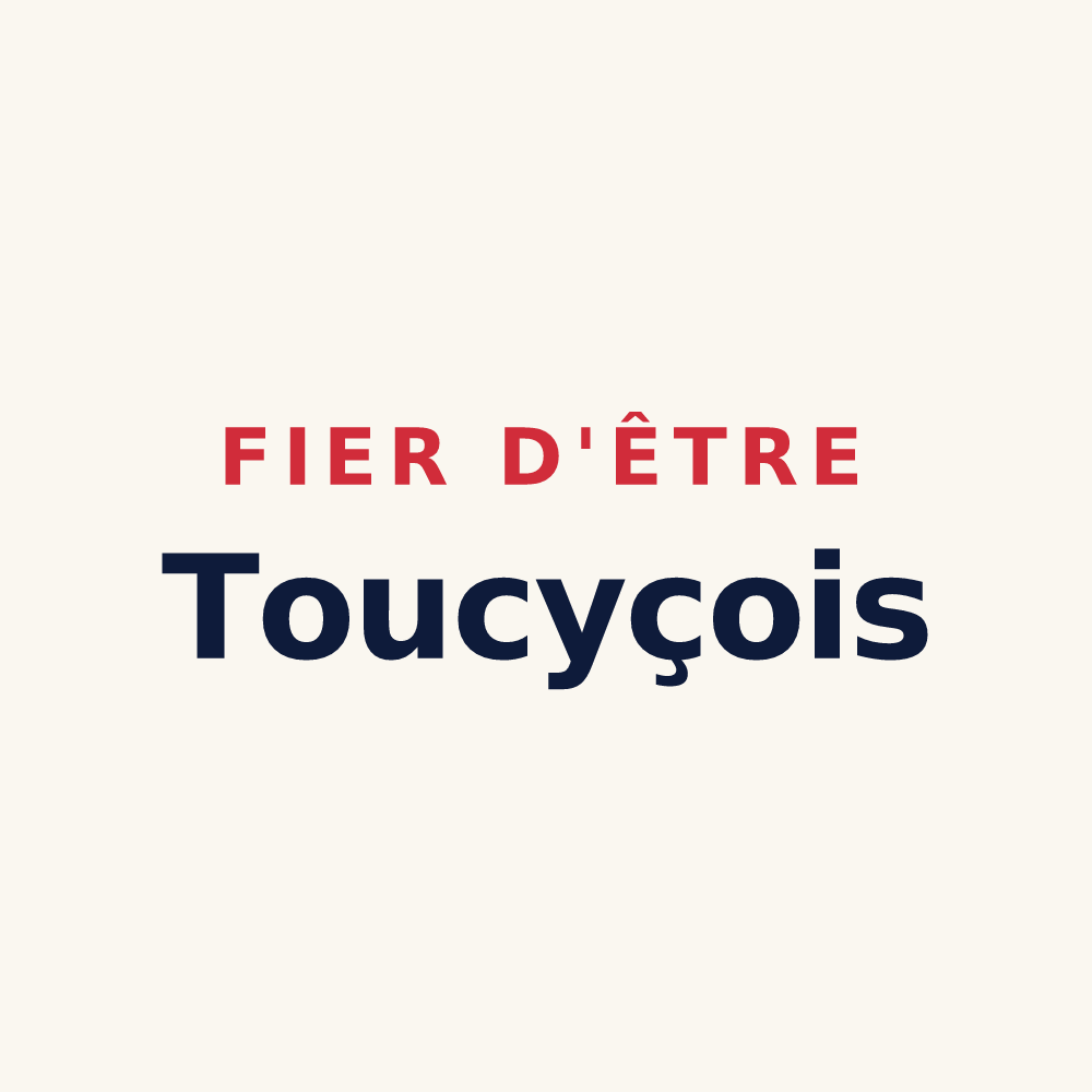 Tasse « Fier d'être Toucyçois » — design pour Toucy