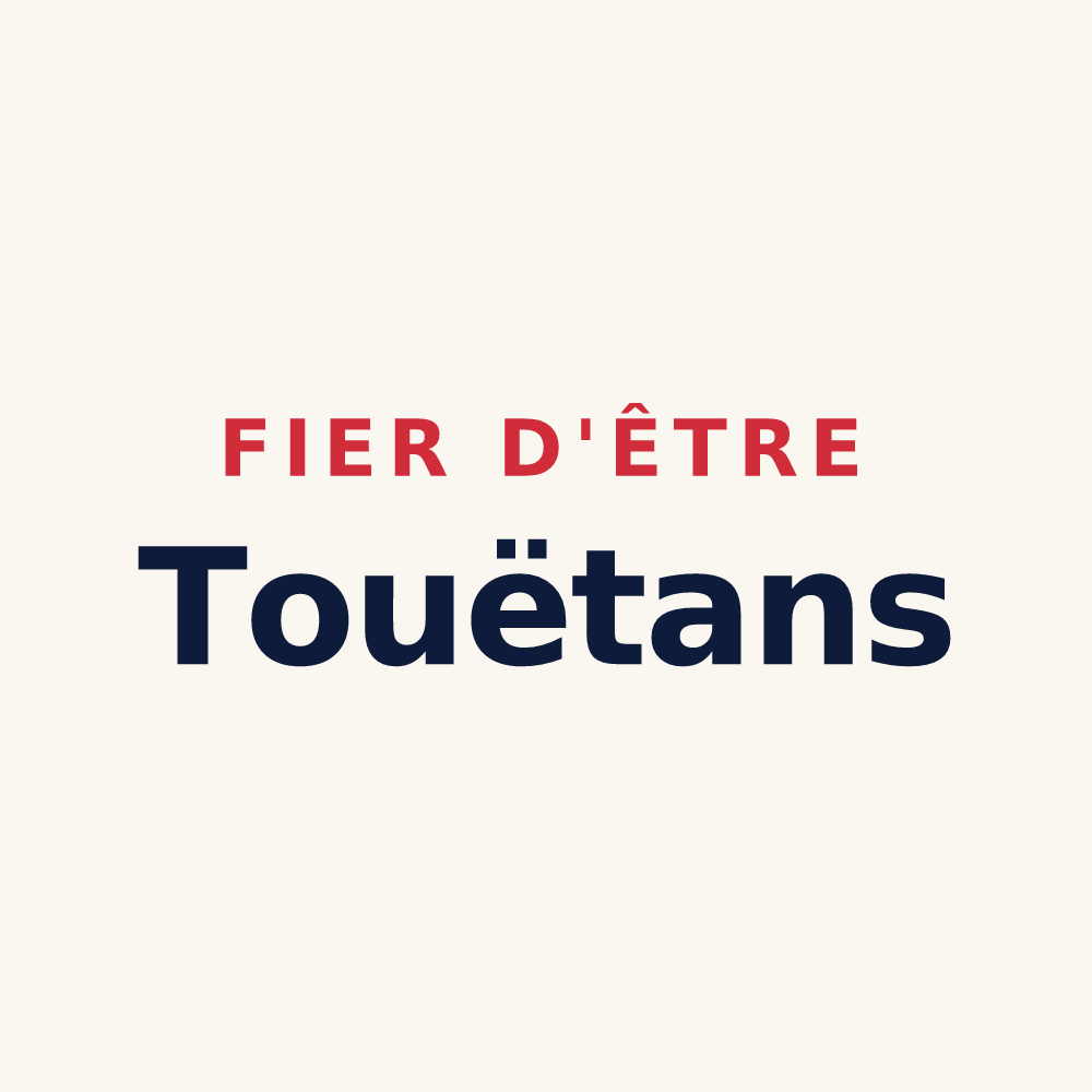Tasse « Fier d'être Touëtans » — design pour Touët-sur-Var
