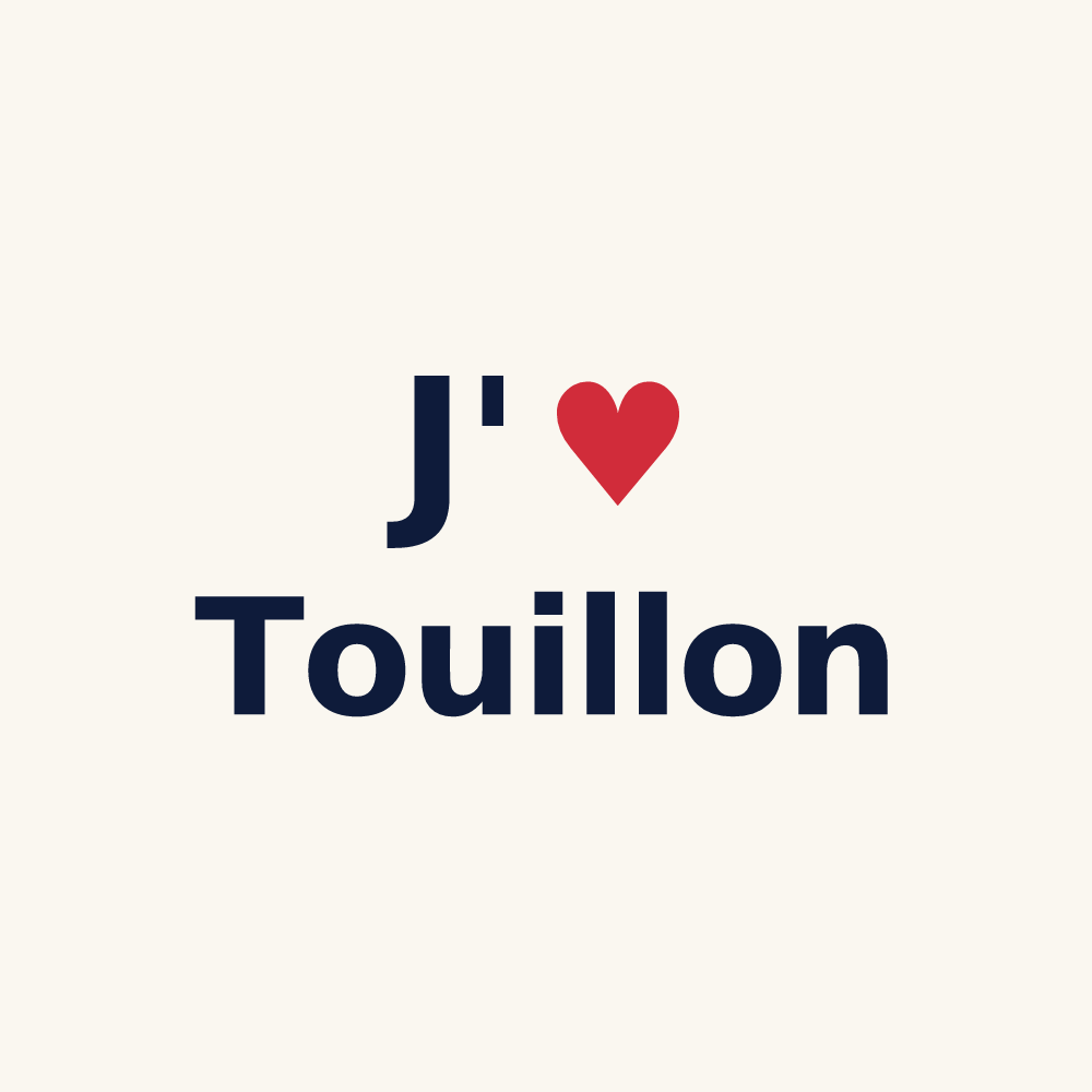 Tasse personnalisée Touillon — design J'aime Touillon