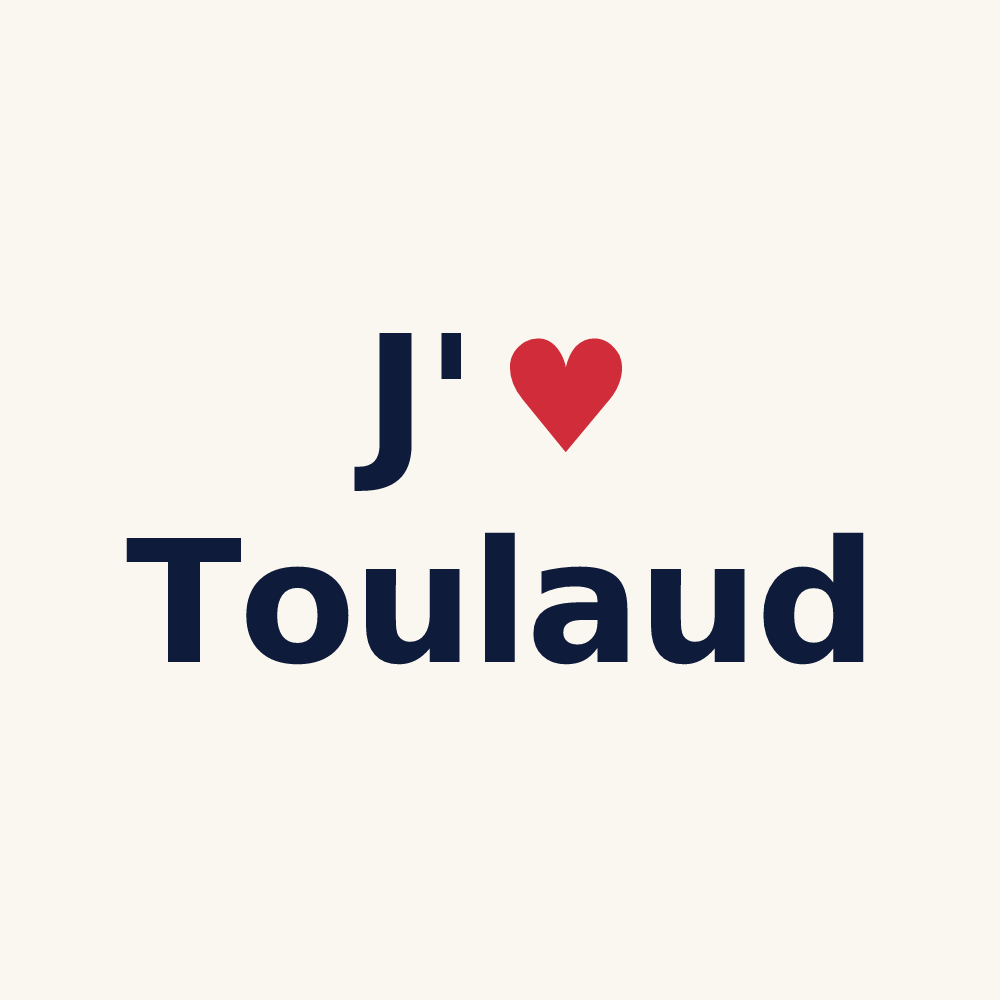 Tasse personnalisée Toulaud — design J'aime Toulaud