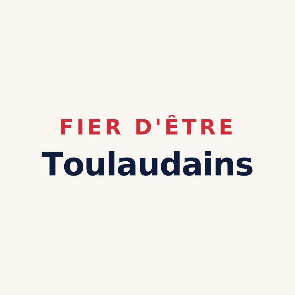 Tasse « Fier d'être Toulaudains » — design pour Toulaud