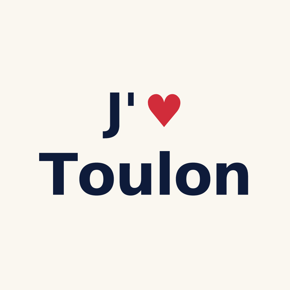 Tasse personnalisée Toulon — design J'aime Toulon