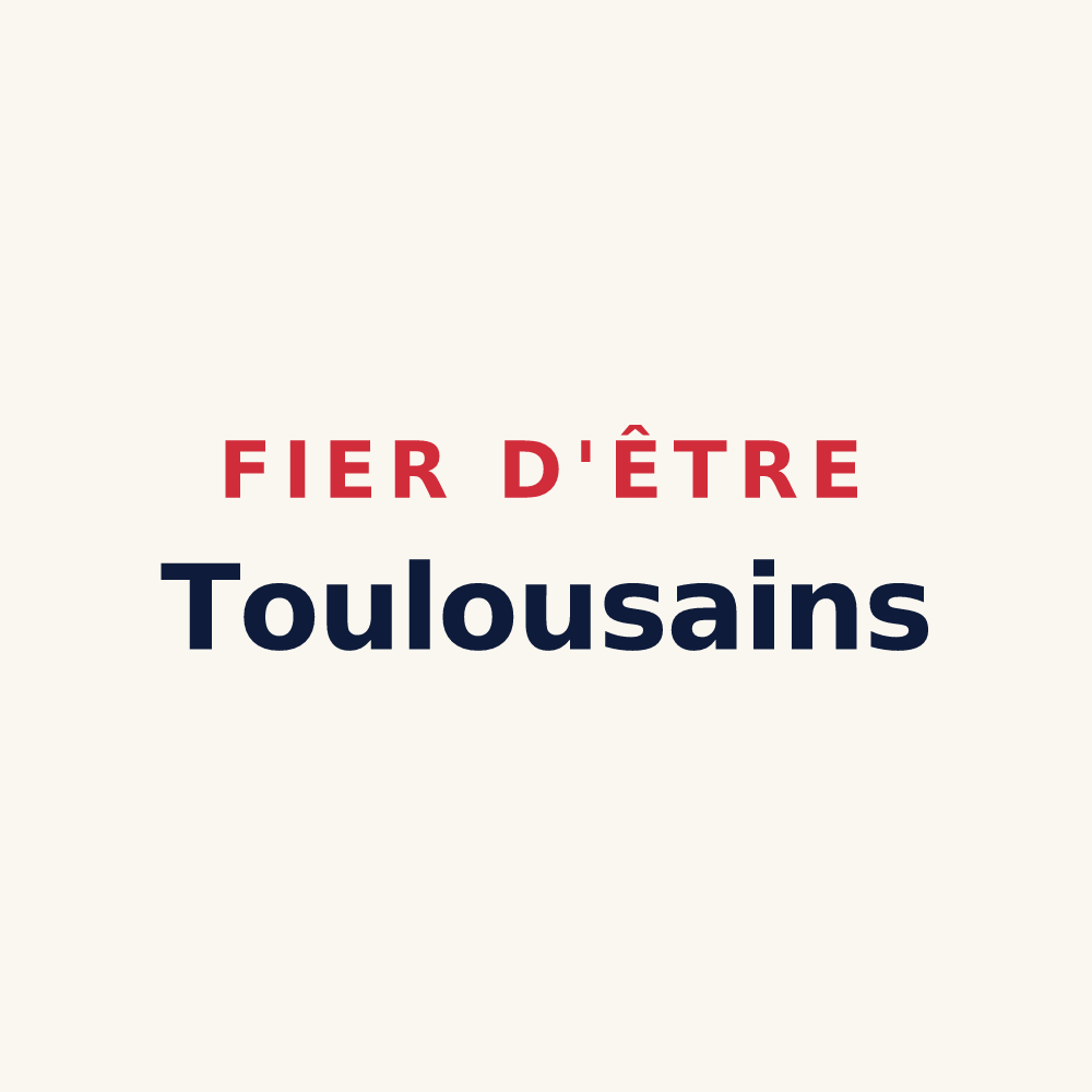 Tasse « Fier d'être Toulousains » — design pour Toulouse