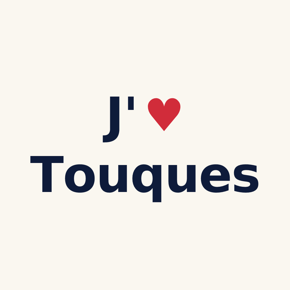 Tasse personnalisée Touques — design J'aime Touques
