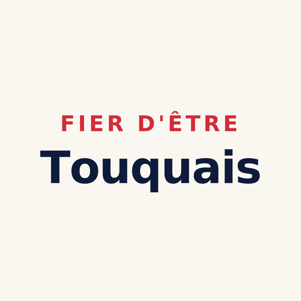 Tasse « Fier d'être Touquais » — design pour Touques