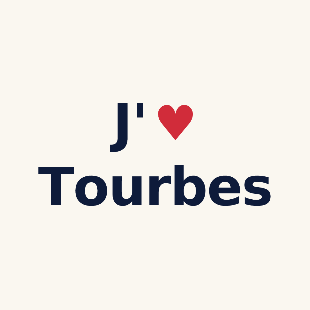 Tasse personnalisée Tourbes — design J'aime Tourbes