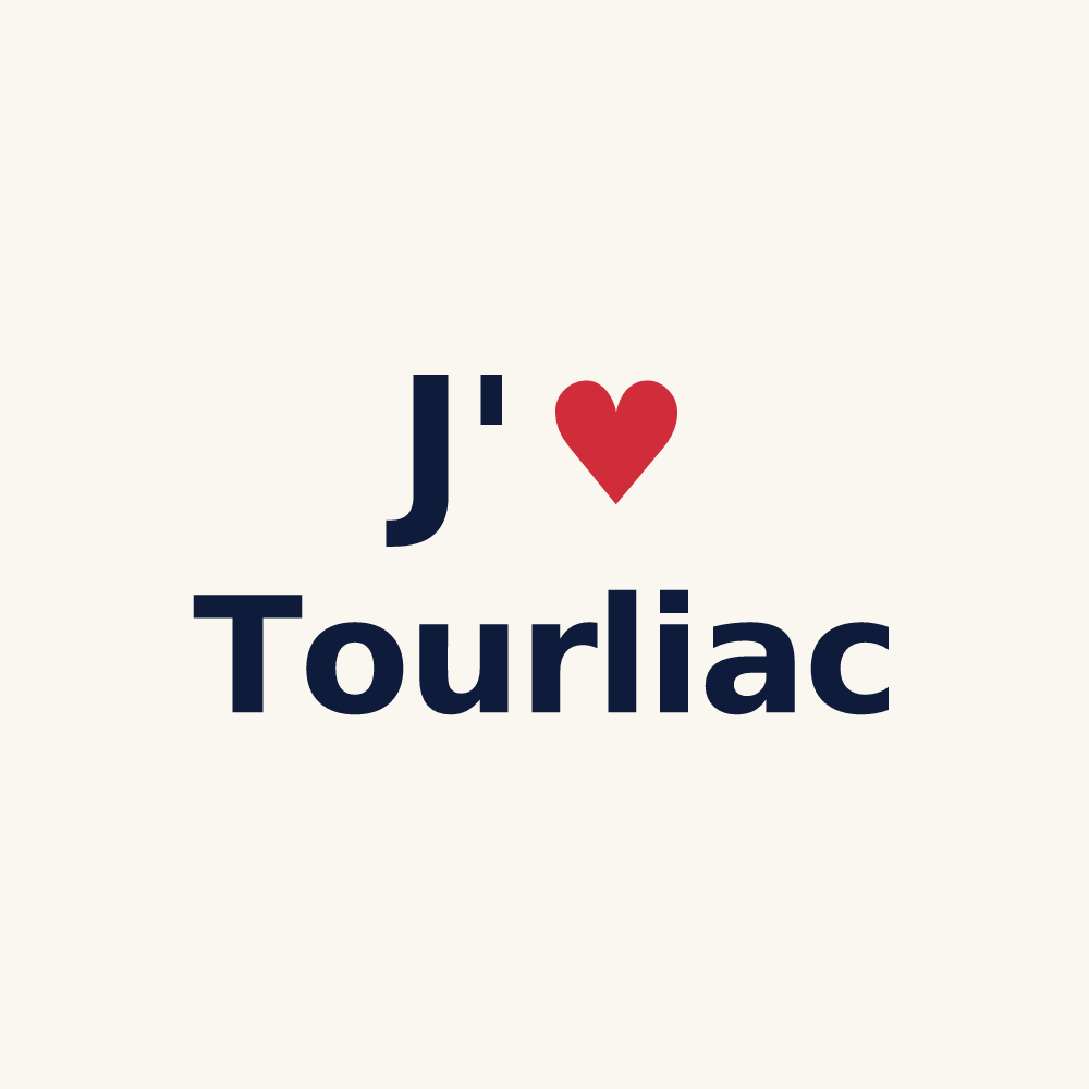 Tasse personnalisée Tourliac — design J'aime Tourliac