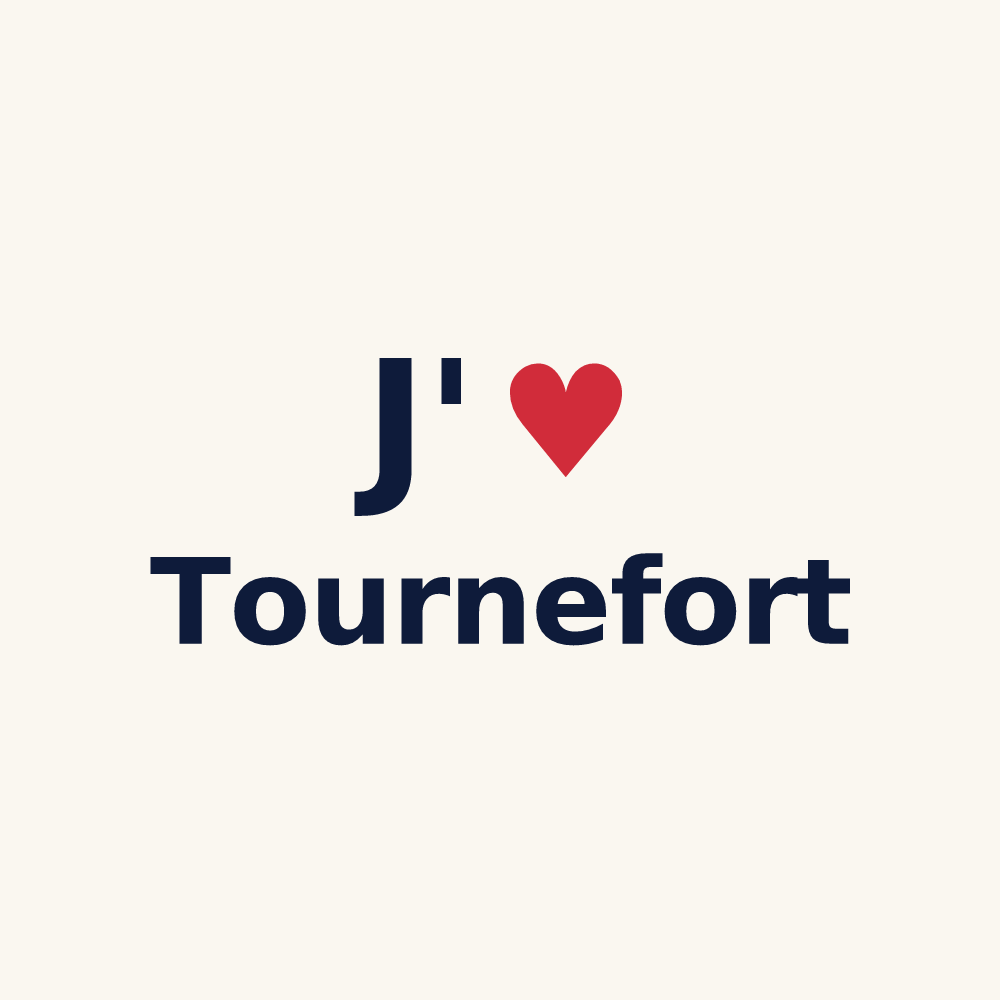 Tasse personnalisée Tournefort — design J'aime Tournefort