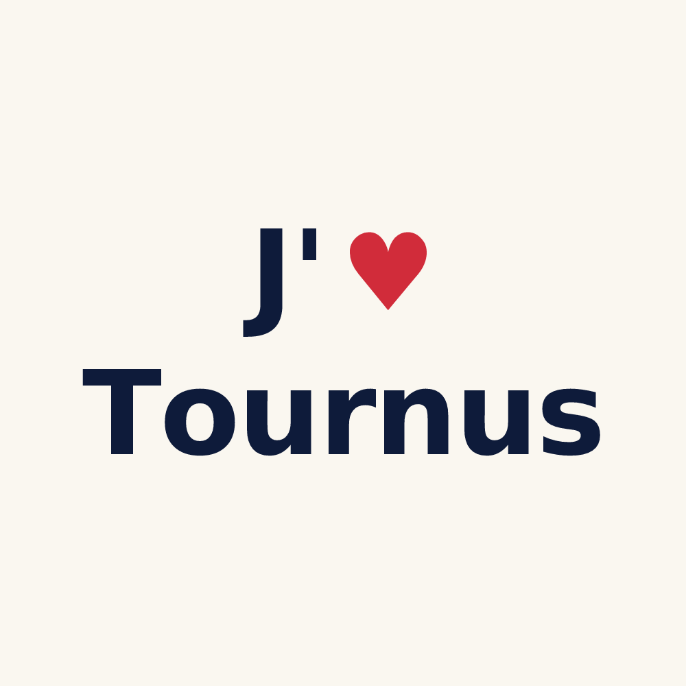 Tasse personnalisée Tournus — design J'aime Tournus