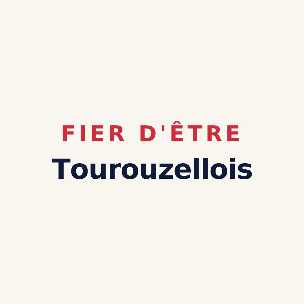 Tasse « Fier d'être Tourouzellois » — design pour Tourouzelle