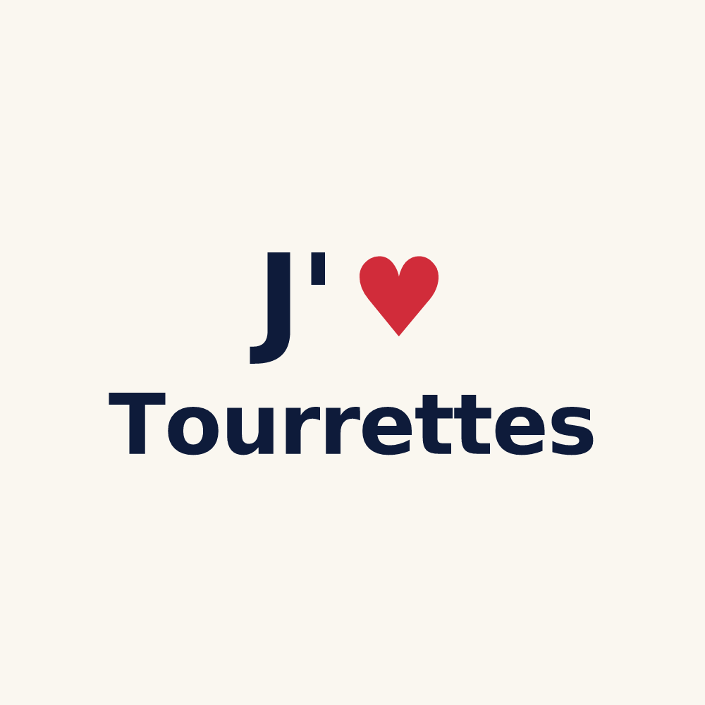 Tasse personnalisée Tourrettes — design J'aime Tourrettes