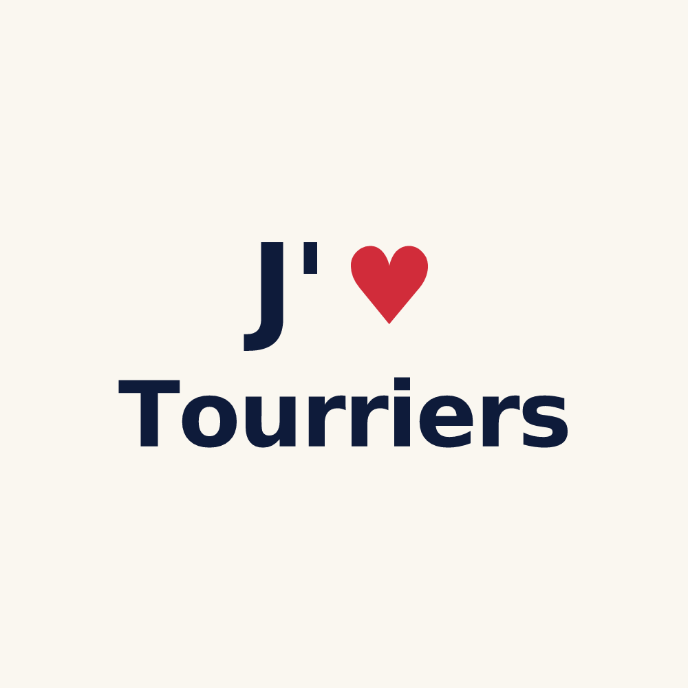 Tasse personnalisée Tourriers — design J'aime Tourriers