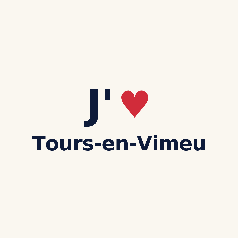 Tasse personnalisée Tours-en-Vimeu — design J'aime Tours-en-Vimeu