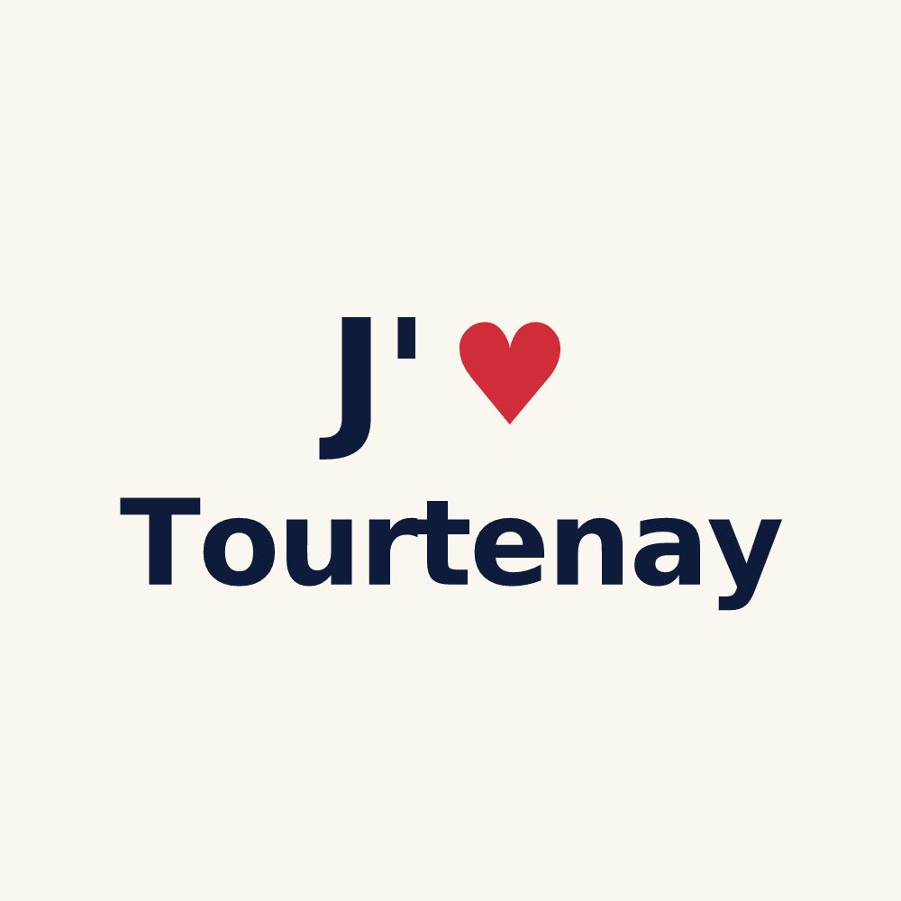 Tasse personnalisée Tourtenay — design J'aime Tourtenay