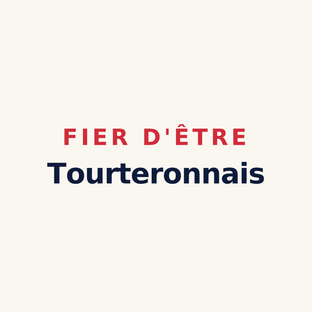 Tasse « Fier d'être Tourteronnais » — design pour Tourteron