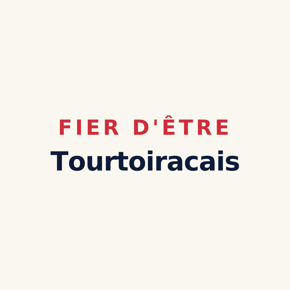 Tasse « Fier d'être Tourtoiracais » — design pour Tourtoirac