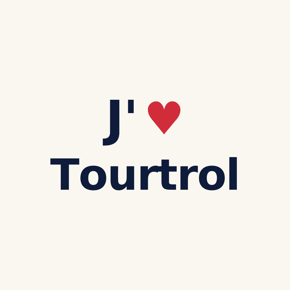 Tasse personnalisée Tourtrol — design J'aime Tourtrol