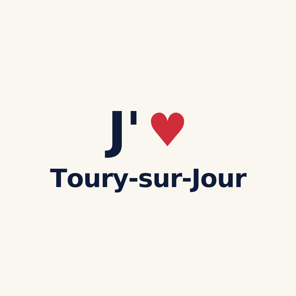 Tasse personnalisée Toury-sur-Jour — design J'aime Toury-sur-Jour