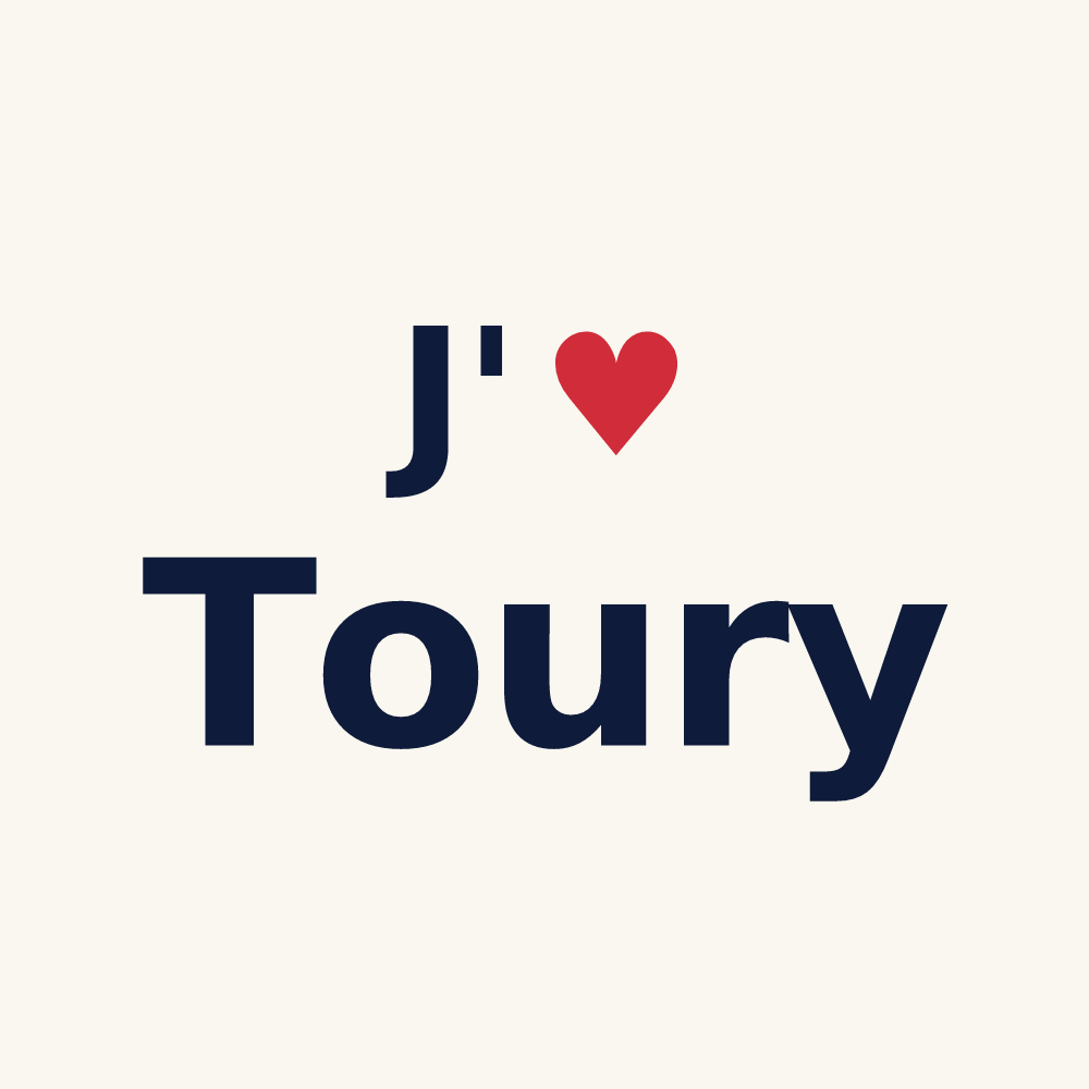 Tasse personnalisée Toury — design J'aime Toury