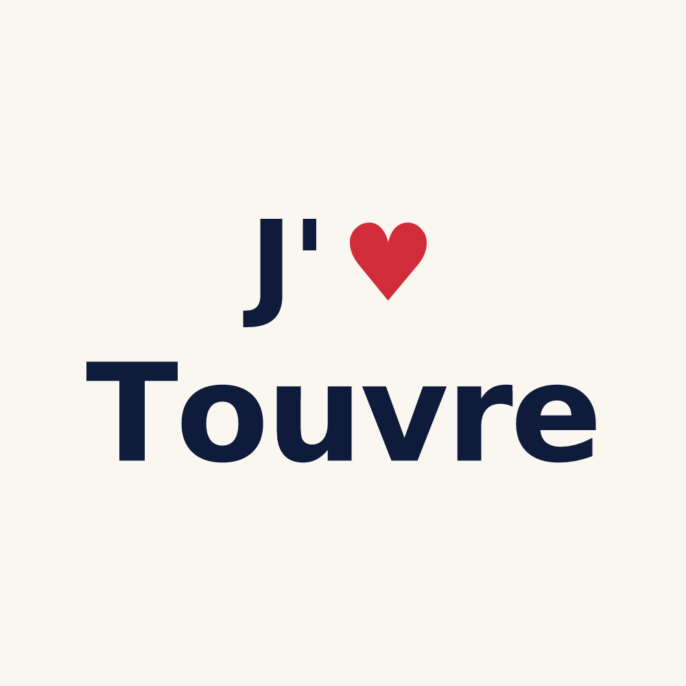 Tasse personnalisée Touvre — design J'aime Touvre