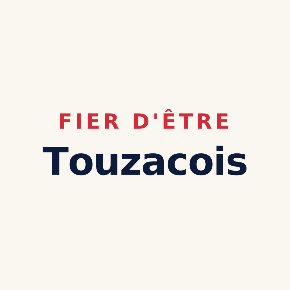 Tasse « Fier d'être Touzacois » — design pour Touzac