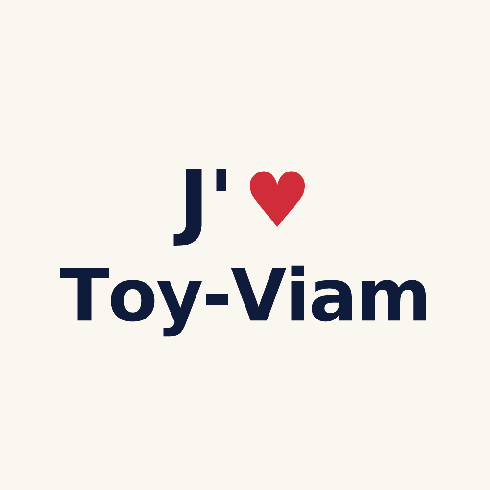 Tasse personnalisée Toy-Viam — design J'aime Toy-Viam